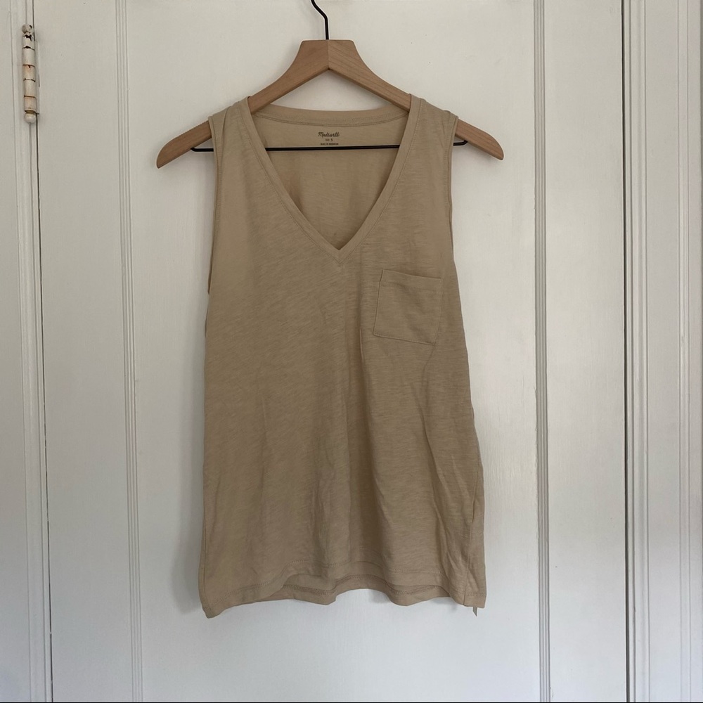 Madewell whisper pocket tank